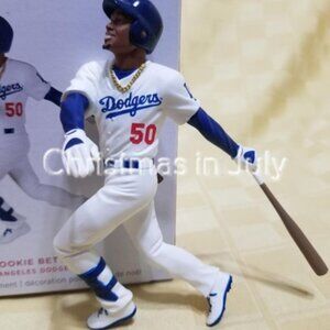 Hallmark 2024 Mookie Betts Los Angeles Dodgers MLB Baseball Christmas Ornament